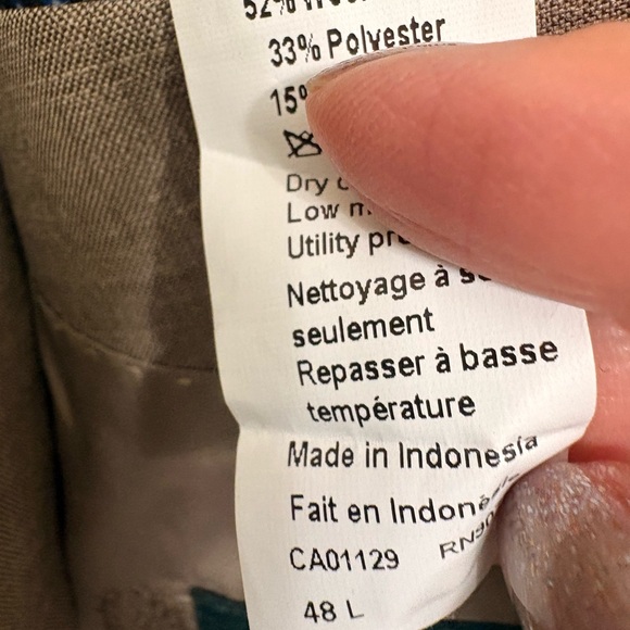 Men's Linen Blend Suit - Picture 6 of 6